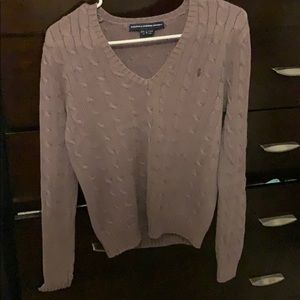 V-Neck polo Sweater
